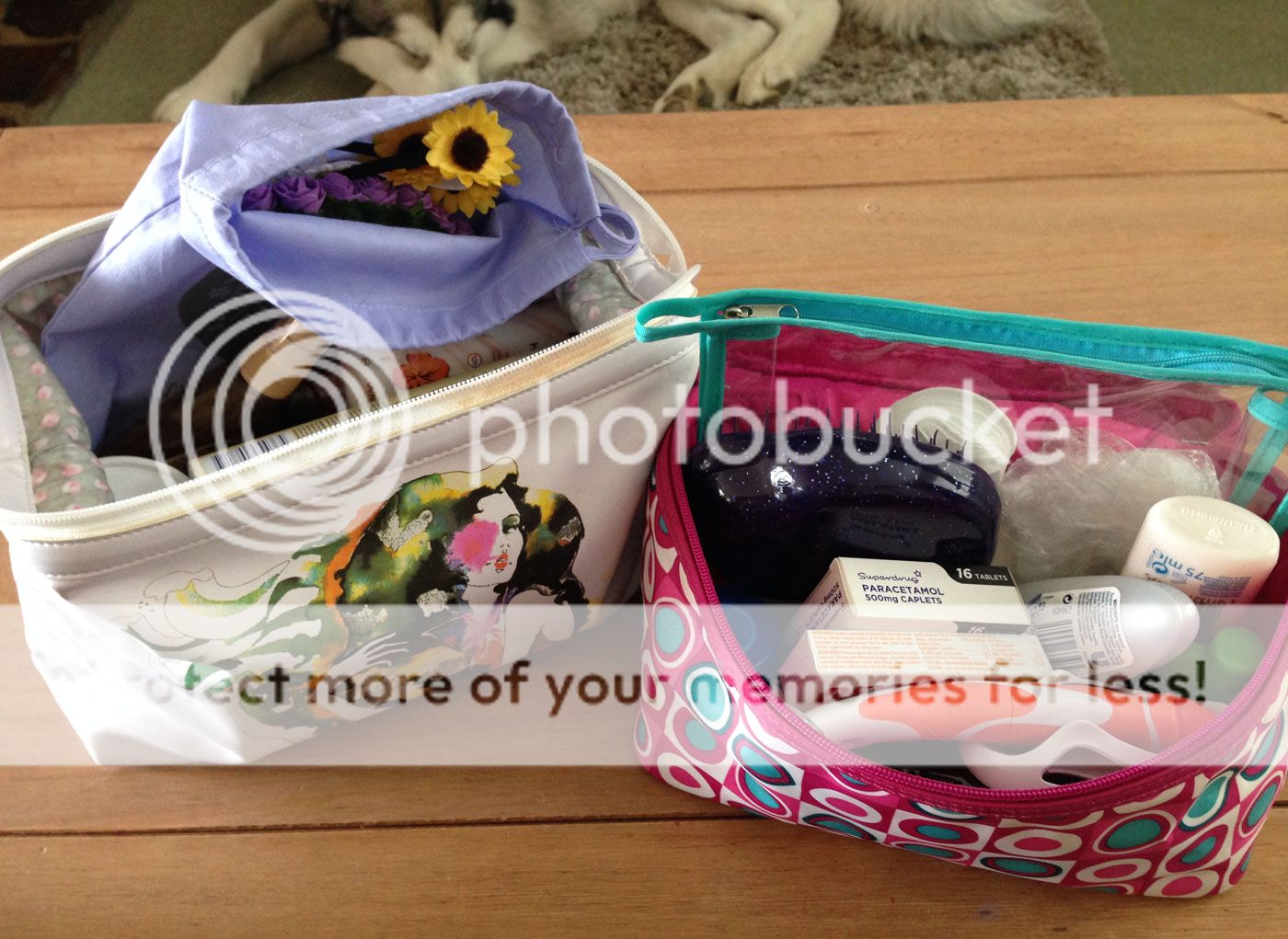 what's in my holiday toiletrie bag?